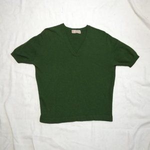 Vintage 50s Pringle for Bonwit Teller Cashmere V-Neck